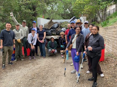Amgen volunteers